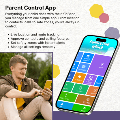 KidBand™ – Kids’ 4G, GPS & SOS Smartwatch