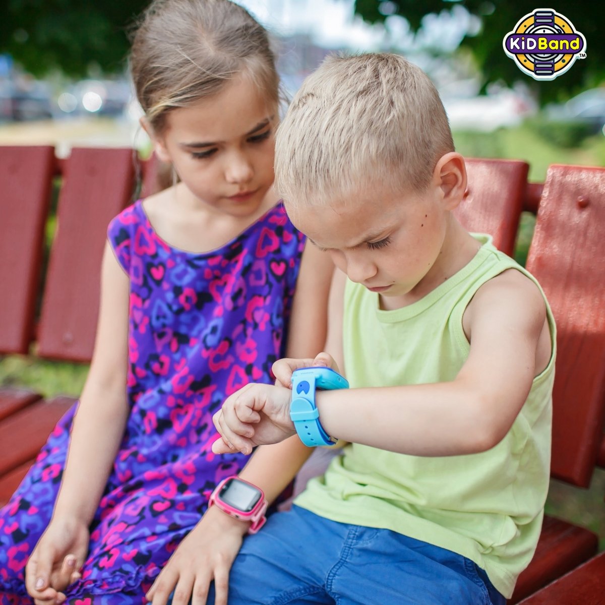 KidBand™ Kids’ Smartwatch Blue