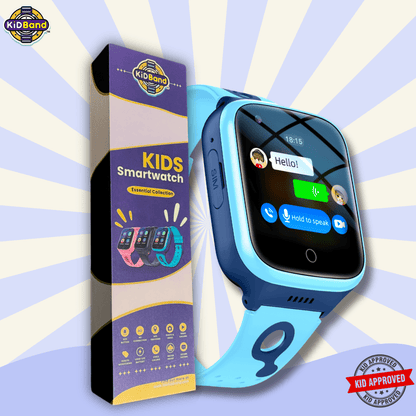 KidBand™ – Kids’ 4G, GPS & SOS Smartwatch