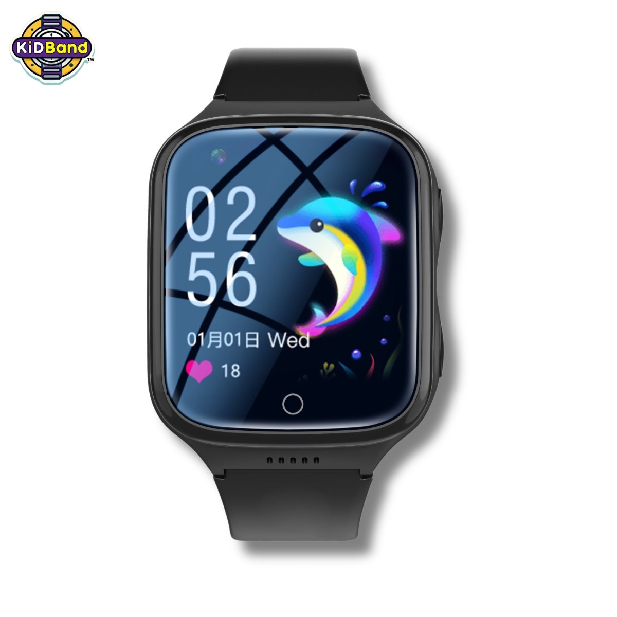 KidBand™ Kids’ Smartwatch Black