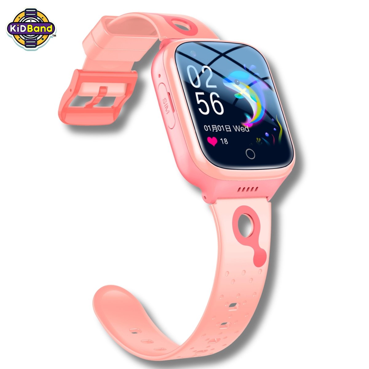 KidBand™ Kids’ Smartwatch Pink