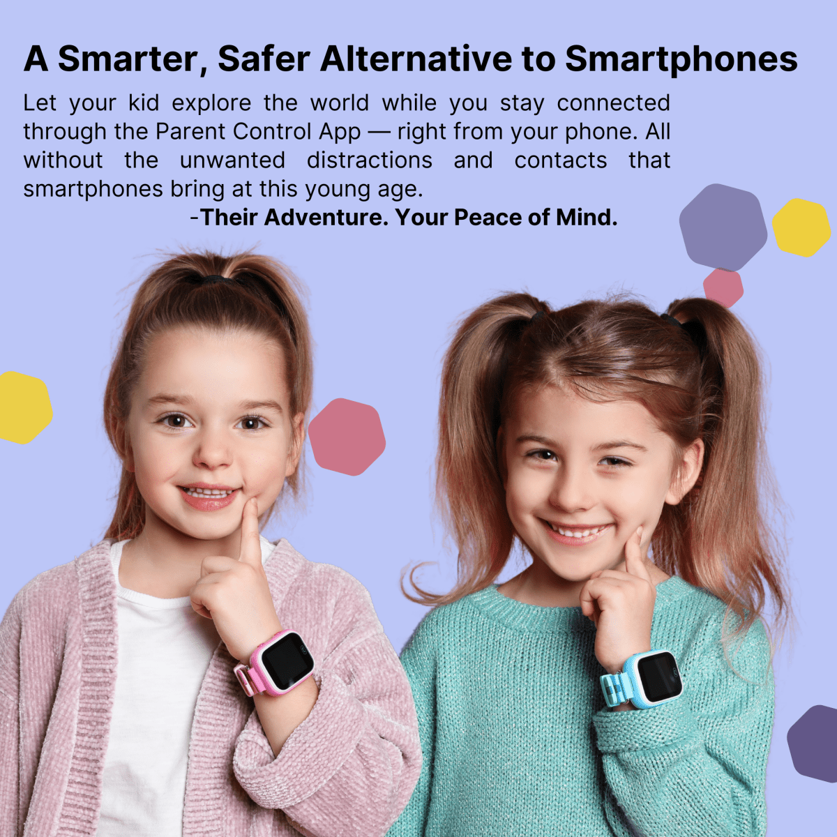 KidBand™ – Kids’ 4G, GPS & SOS Smartwatch